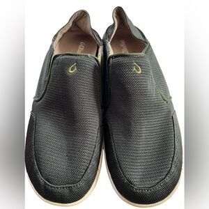 OLUKAI Nohea Mesh Men's Slip On Sneakers, Lightweight All-Weather Shoes Size 13